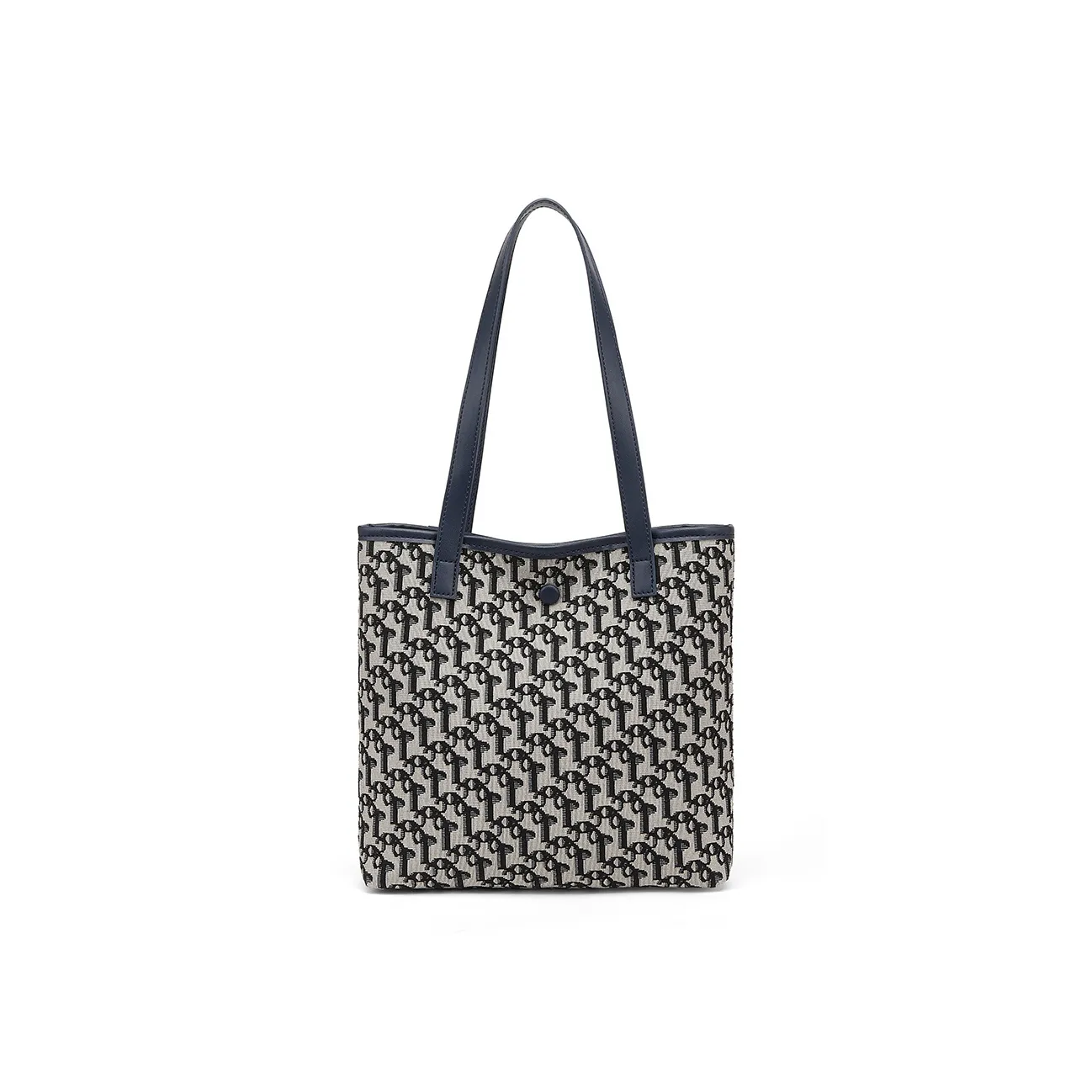 CORALDAISY Fabric Shoulder Bags Handbags Regular Women's Mousse Black/Harbor Blue