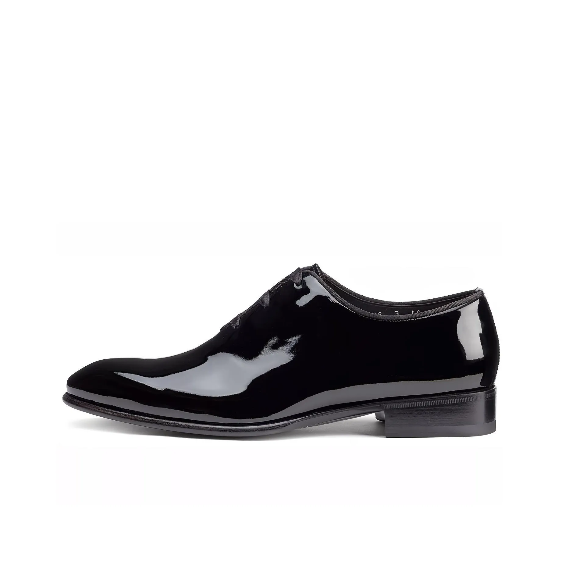 Santoni Patent Leather Oxford Shoes