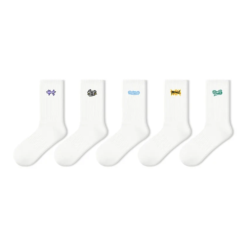 PRIMEET Носки Crew Унисекс упаковка из 5 пар