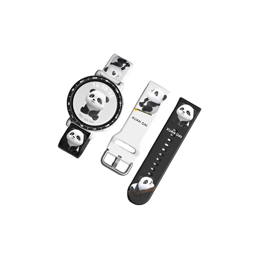 IBOANN Strap Huawei Compatibility Silicone Material