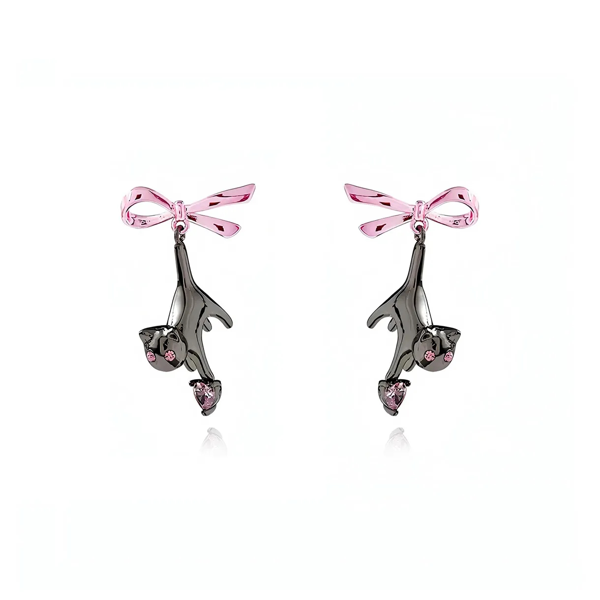 ZANC Серьги из сплава женские черные