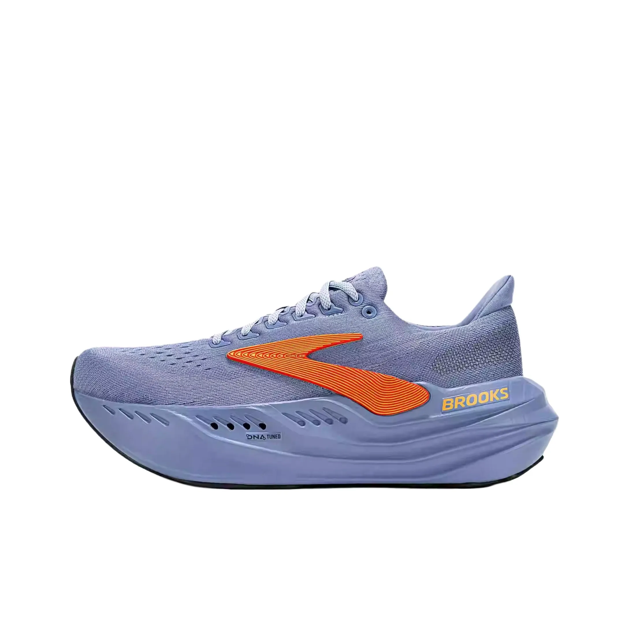 Brooks Glycerin Ma Slip Resistant, Abrasion Resistant, Breathable Low Top Sprint Long Distance Running Shoes Men's Blue