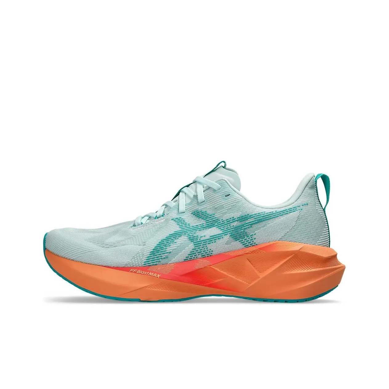 Asics Novablast 5 Soothing Sea Wave Teal Orange