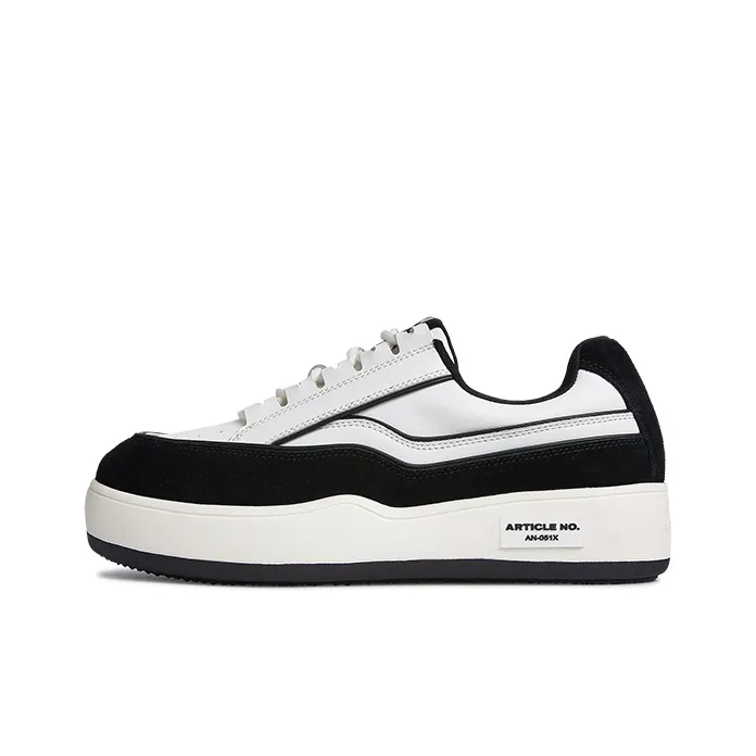 ARTICLE NO. Low Top Skateboard Shoes Unisex White & Black