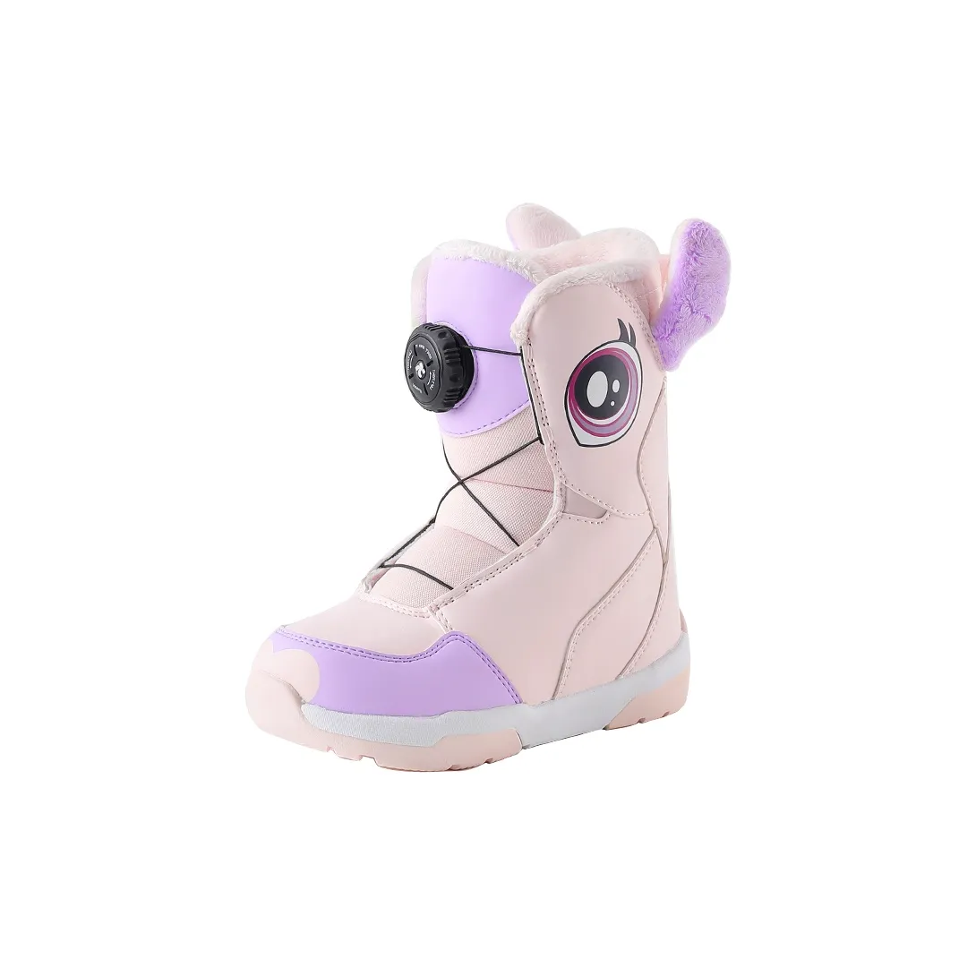 KUFUN Single Snowboard Ski Boots Kids'