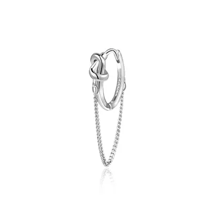 ETAHLOVE Sterling Silver Earrings Women's Couple Date Love Confession Gift Birthday Girlfriend Box