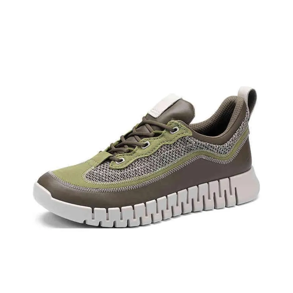 Ecco Smart Series Low Top Casual Shoes Men's Green