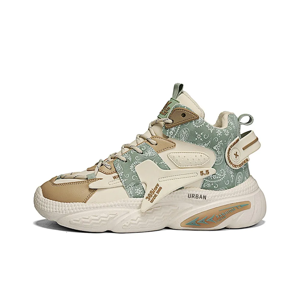 URBAN AUTHENTIC Противоскользящий устойчивый к истиранию высокий топ кэжуал мужской