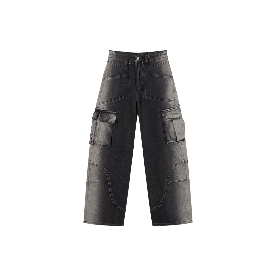 EPTISON WOMAN Jeans Women's Washed Denim Black