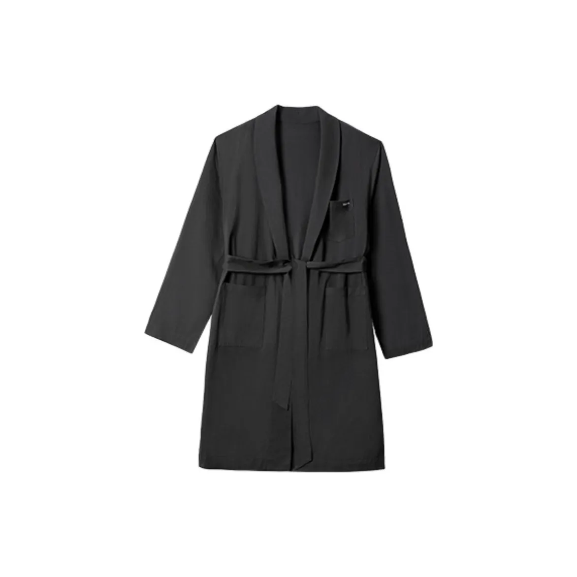 SALIGIA Черный Чесаный хлопок Сухой и свежий Broad Мужской Банные халаты