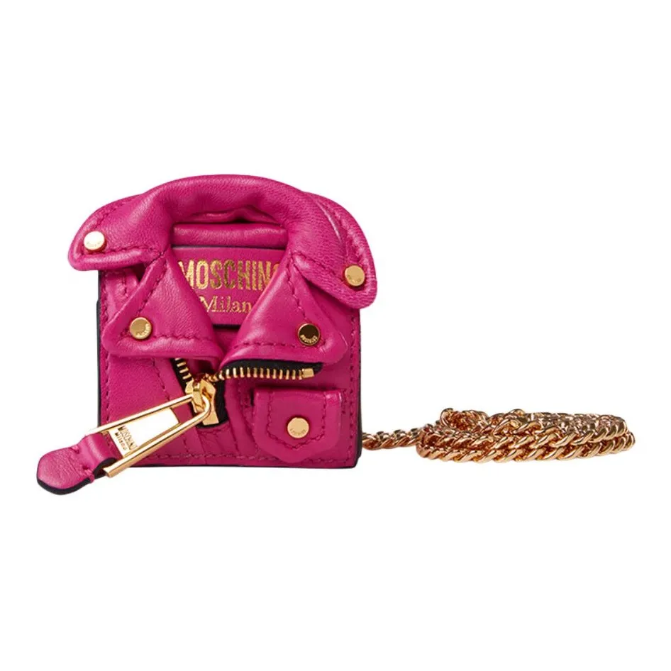 MOSCHINO Sheepskin Сумка через плечо Мини Женская Фуксия