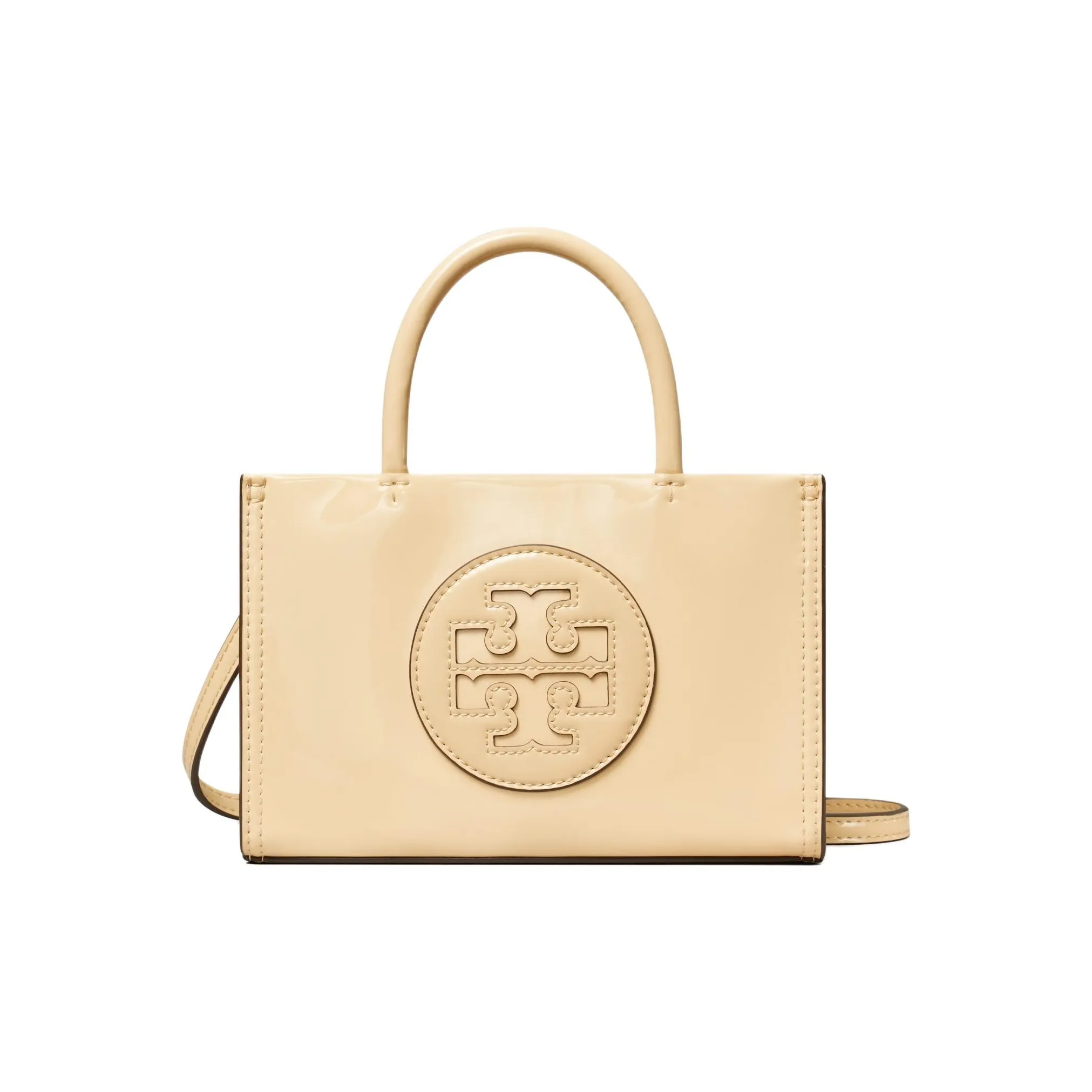 TORY BURCH Ella Лакированная кожа Сумка Мини Женская Желтая