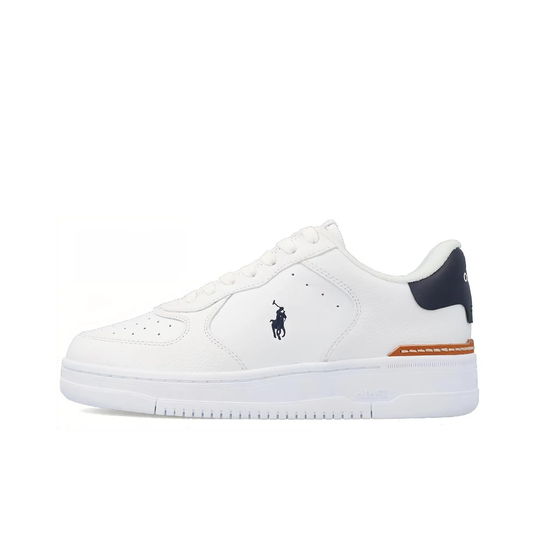 Polo Ralph Lauren Polo Pony embroidered Leather Sneakers
