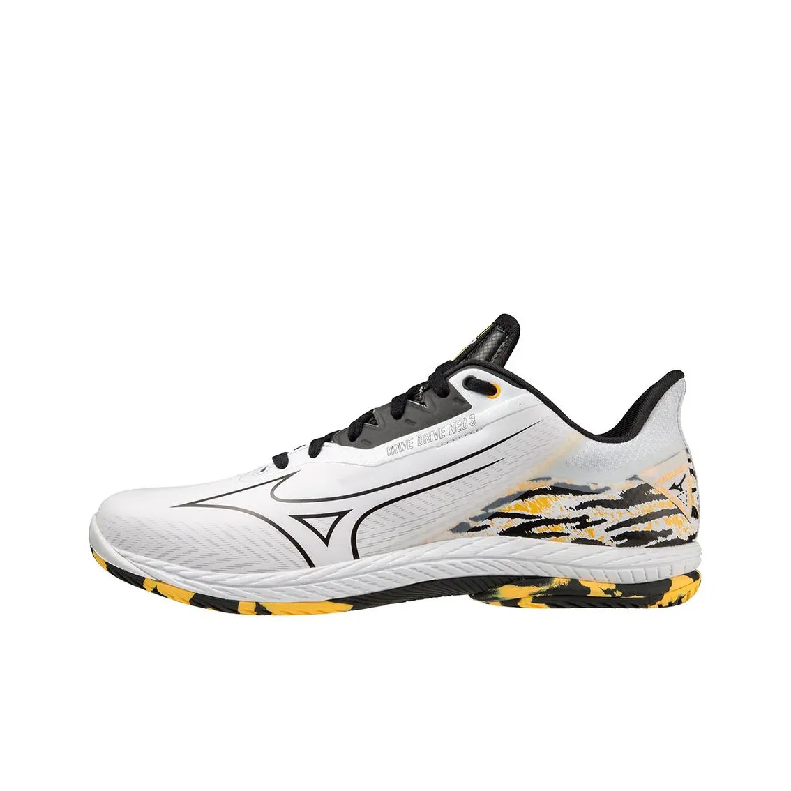 Mizuno Wave Drive Slip-Resistant Abrasion-Resistant Low-Top Training Shoes Unisex White Мицубо Wave Drive Противоскользящие Устойчивые к Износу Низкие Кроссовки для Тренировок Унисекс Белые