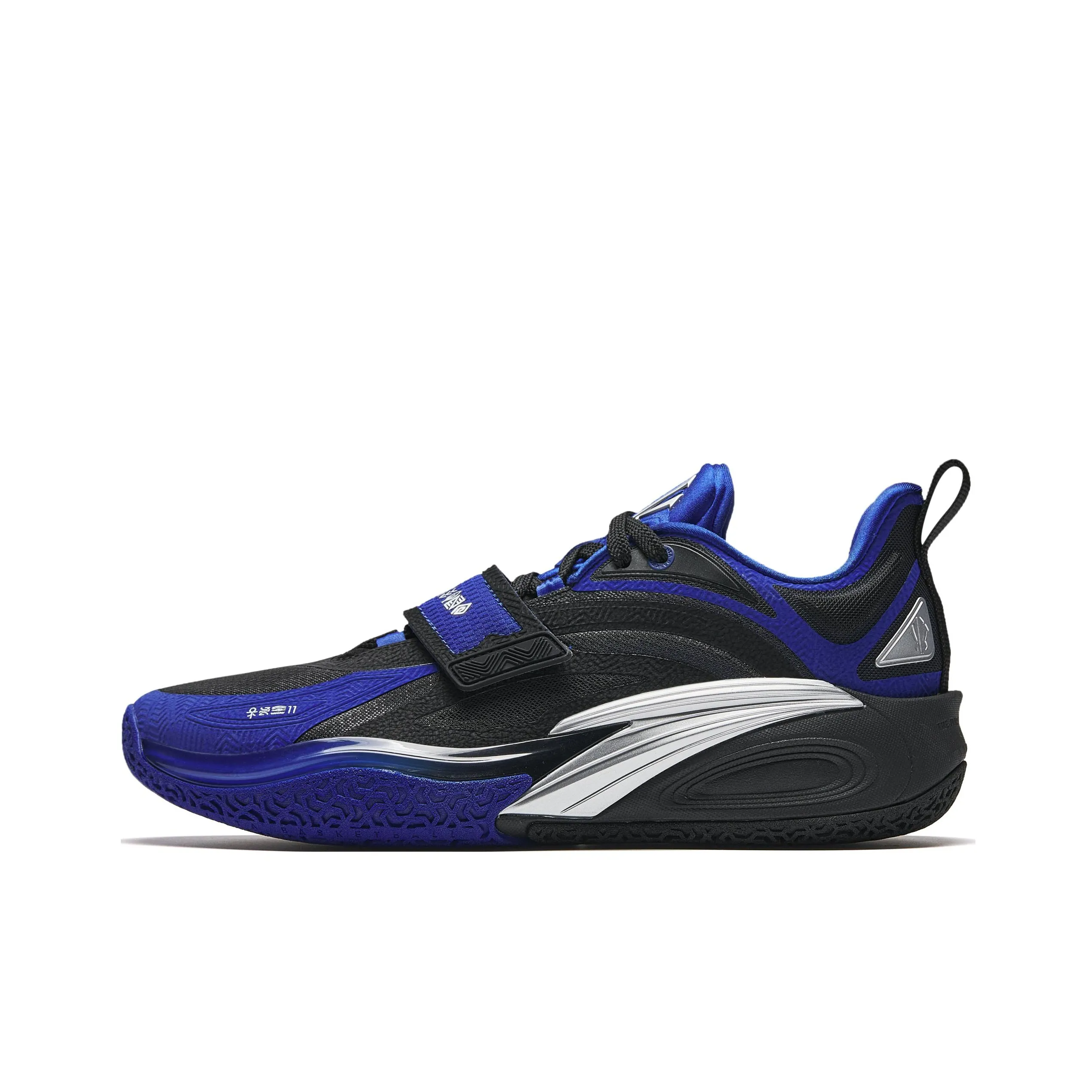 Anta KAI 1 Low Top Basketball Shoes Men's Black Blue