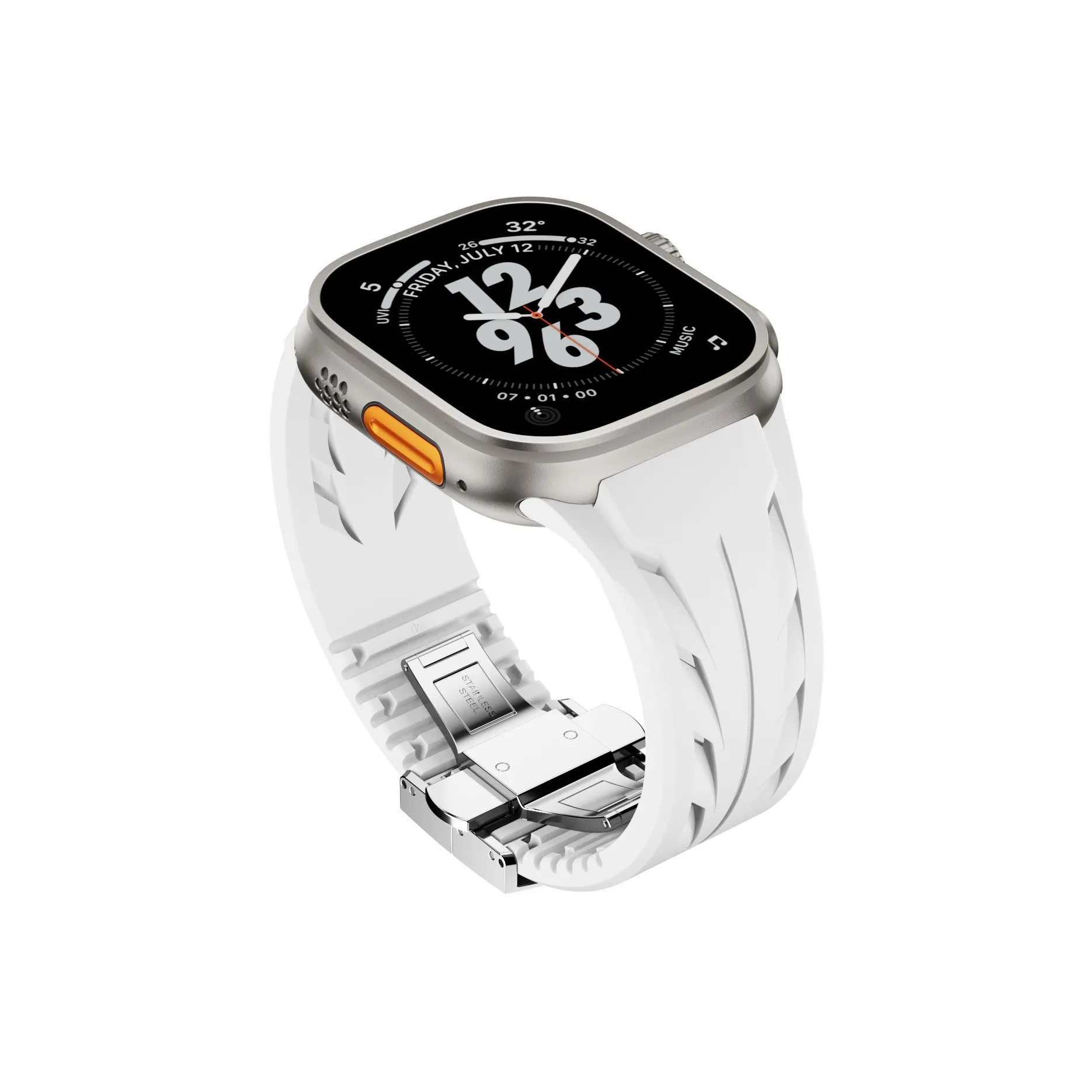 MSSM Ремешок Apple Совместимость Кремниевый Материал