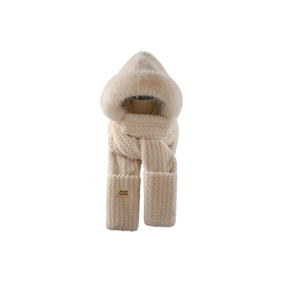 PEAK Polyester Knit Scarves Unisex