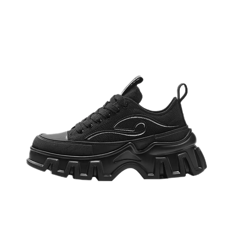 OGR Lull Collection 2.0 Low-Top Canvas Shoes Unisex Black