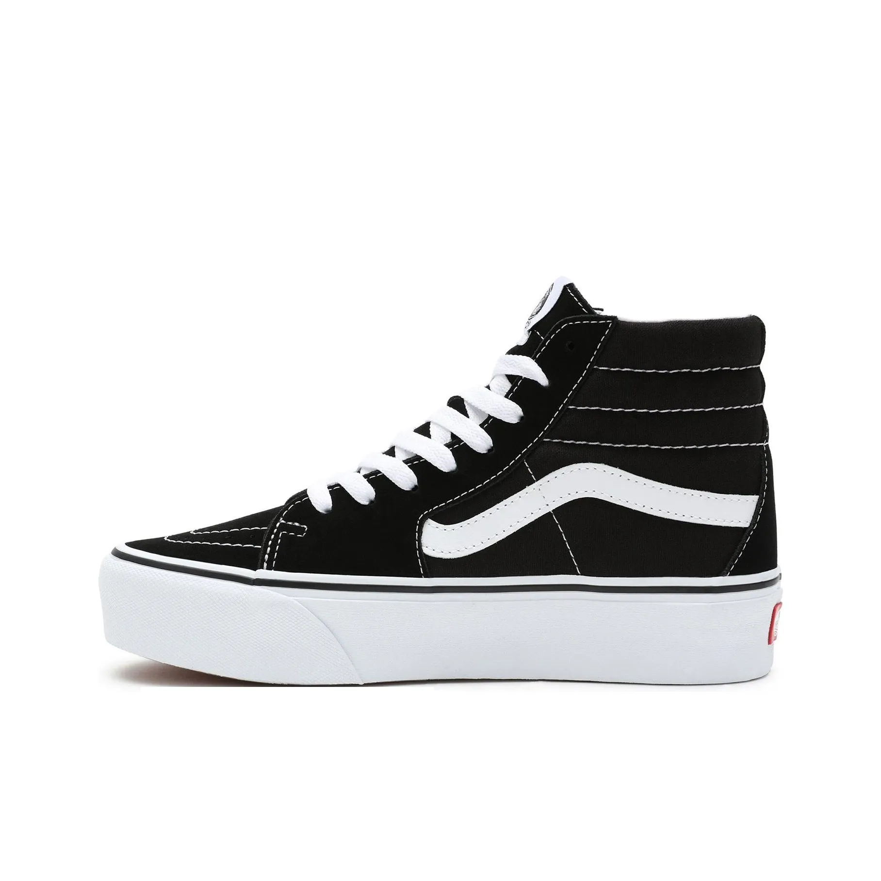 Vans High Топ Скейтборд Кроссовки Женские Черные