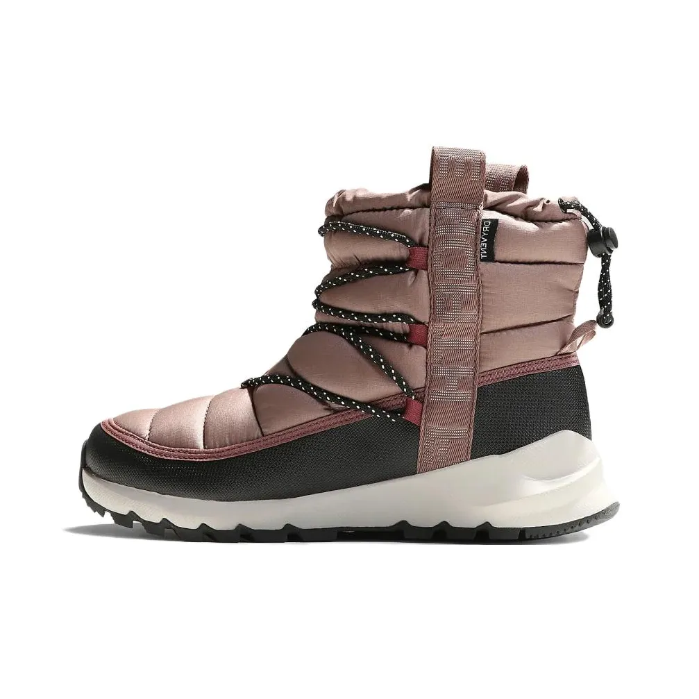 THE NORTH FACE ThermoBall Abrasion Resistant Slip Resistant Short Snow Boots Women's Taupe