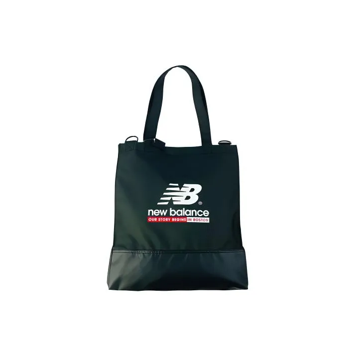 New Balance совместная тканевая сумка-тоут сумка для покупок сумка через плечо стандартная унисекс черная