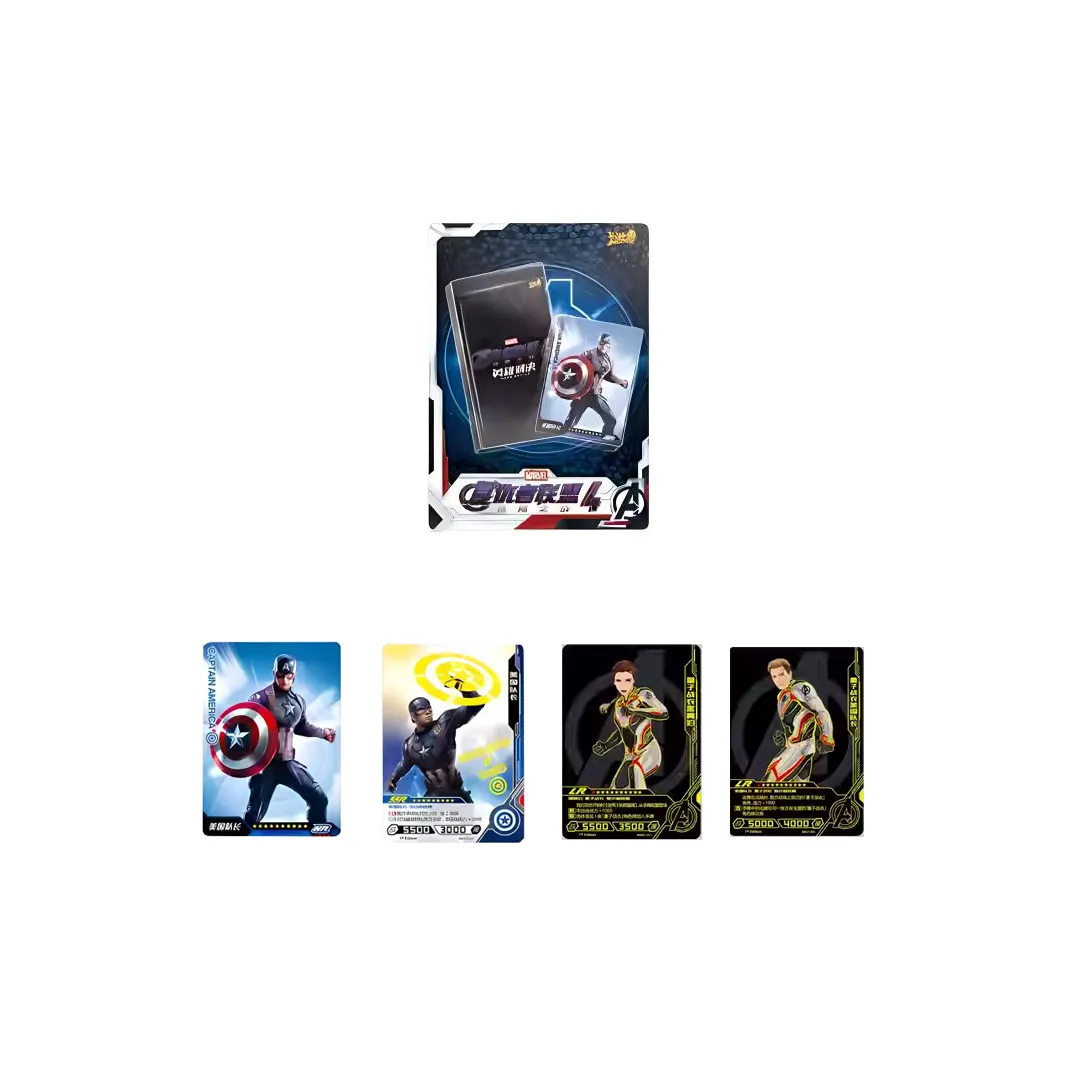 KAYOU The Avengers 4 Карта Marvel Карта Duel Cards 28 Листов