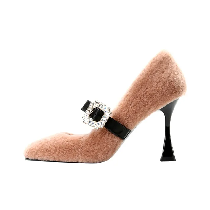 Princess Isabel Туфли Мэри Джейн с узким каблуком Женские