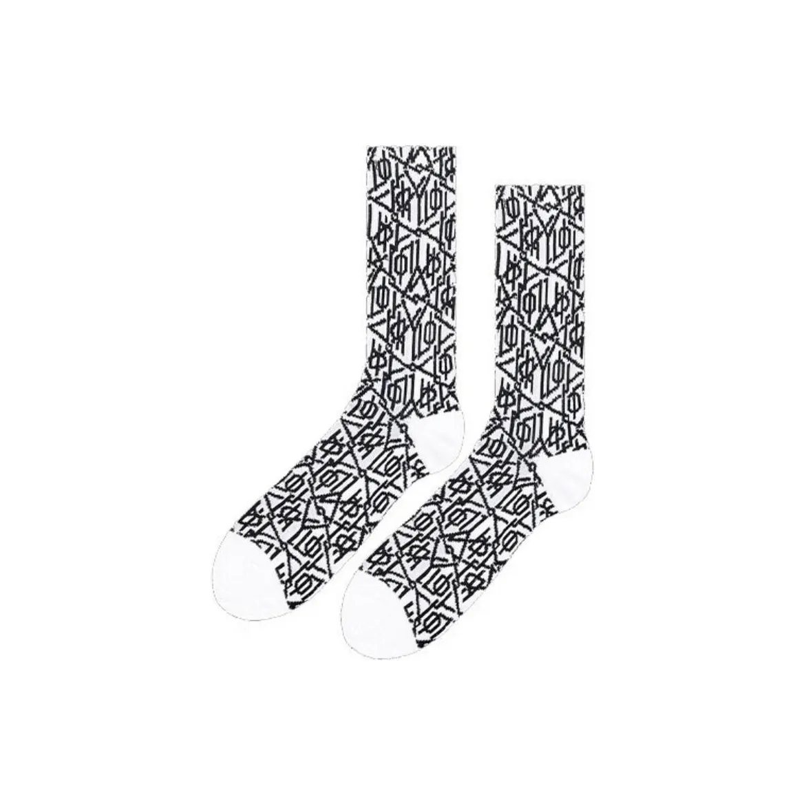 Dolly Noire Носки Crew Мужские Черные