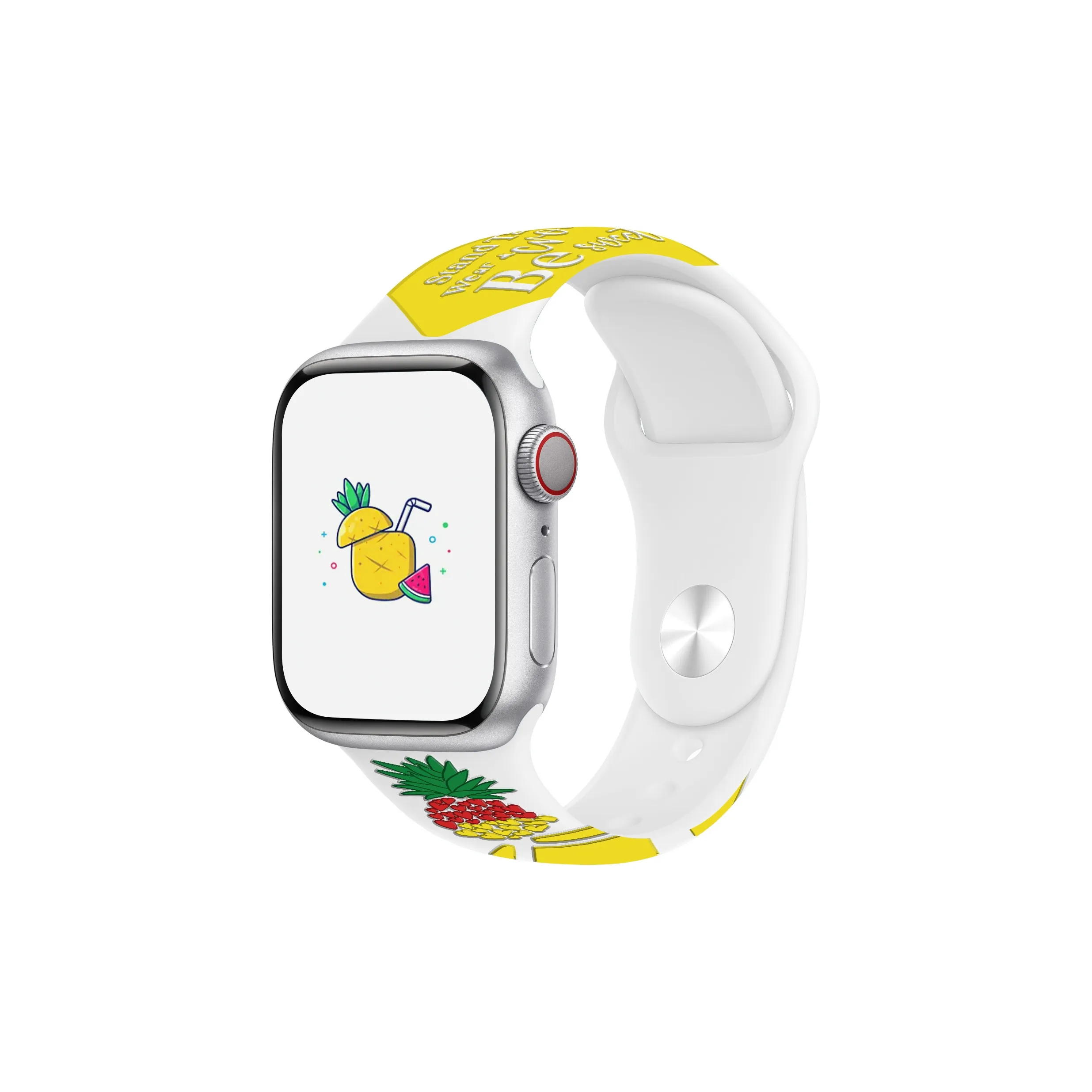ZHENGGUANG Strap Apple Compatibility Silicone Material