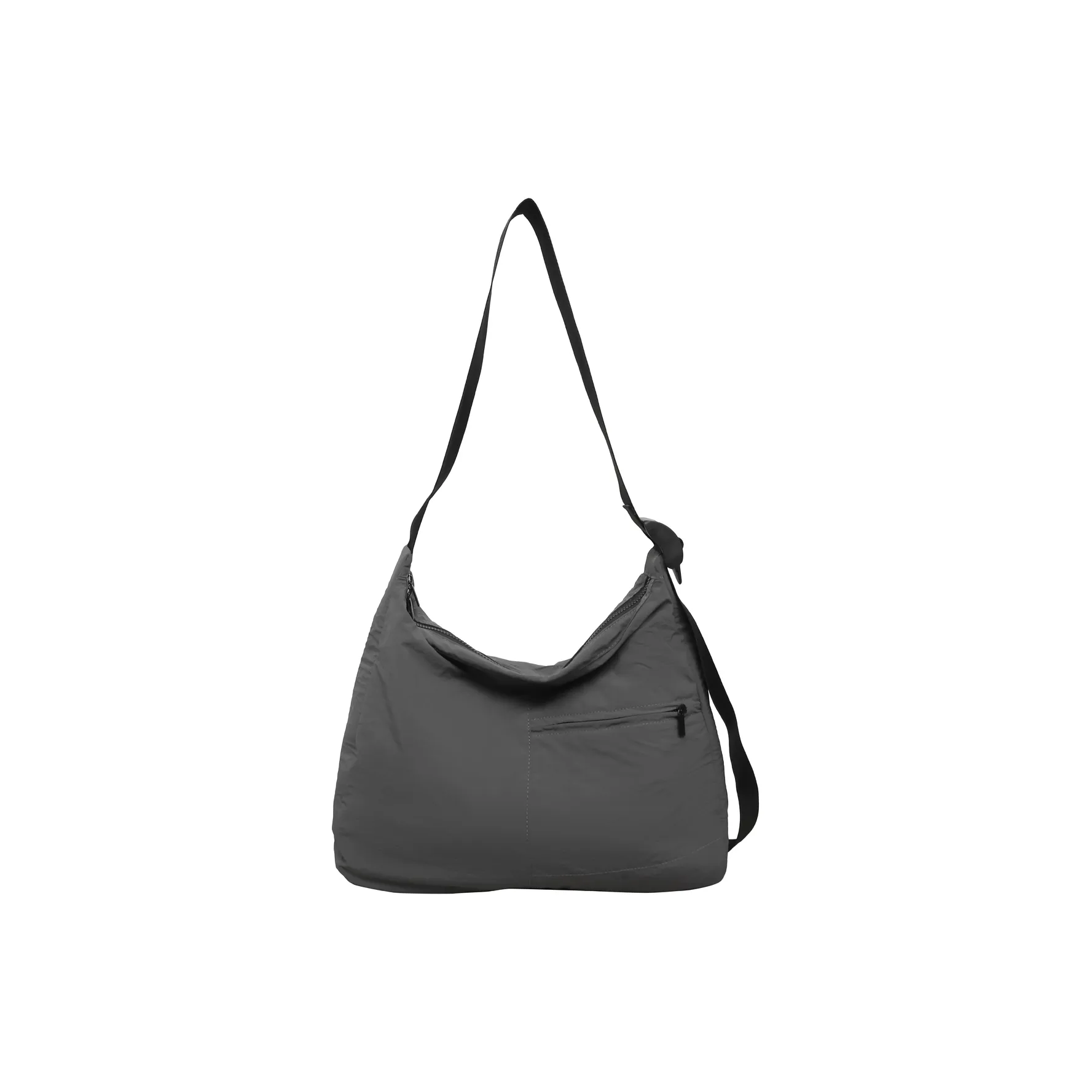 Single Warehouse Нейлоновая Сумка через плечо Стандартная Мужская Черная Серая Экрю