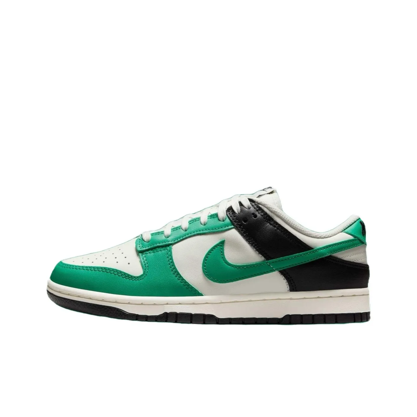 Nike Dunk Slip-Resistant Abrasion-Resistant Low Top Skateboard Shoes Unisex White Green Найк Dunk противоскользящие устойчивые к истиранию низкие топ скейтборд обувь унисекс белый зеленый