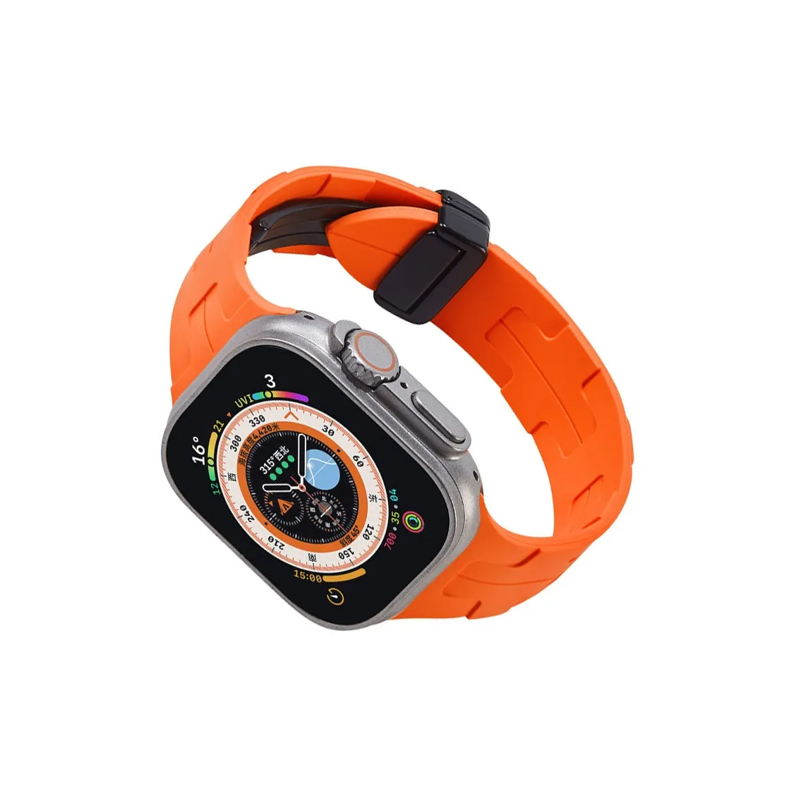 NCFCK Ремень Apple Совместимость Кремниевый Материал