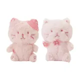 커플 (치즈 캣+밀크 고양이) - 12*7*14CM