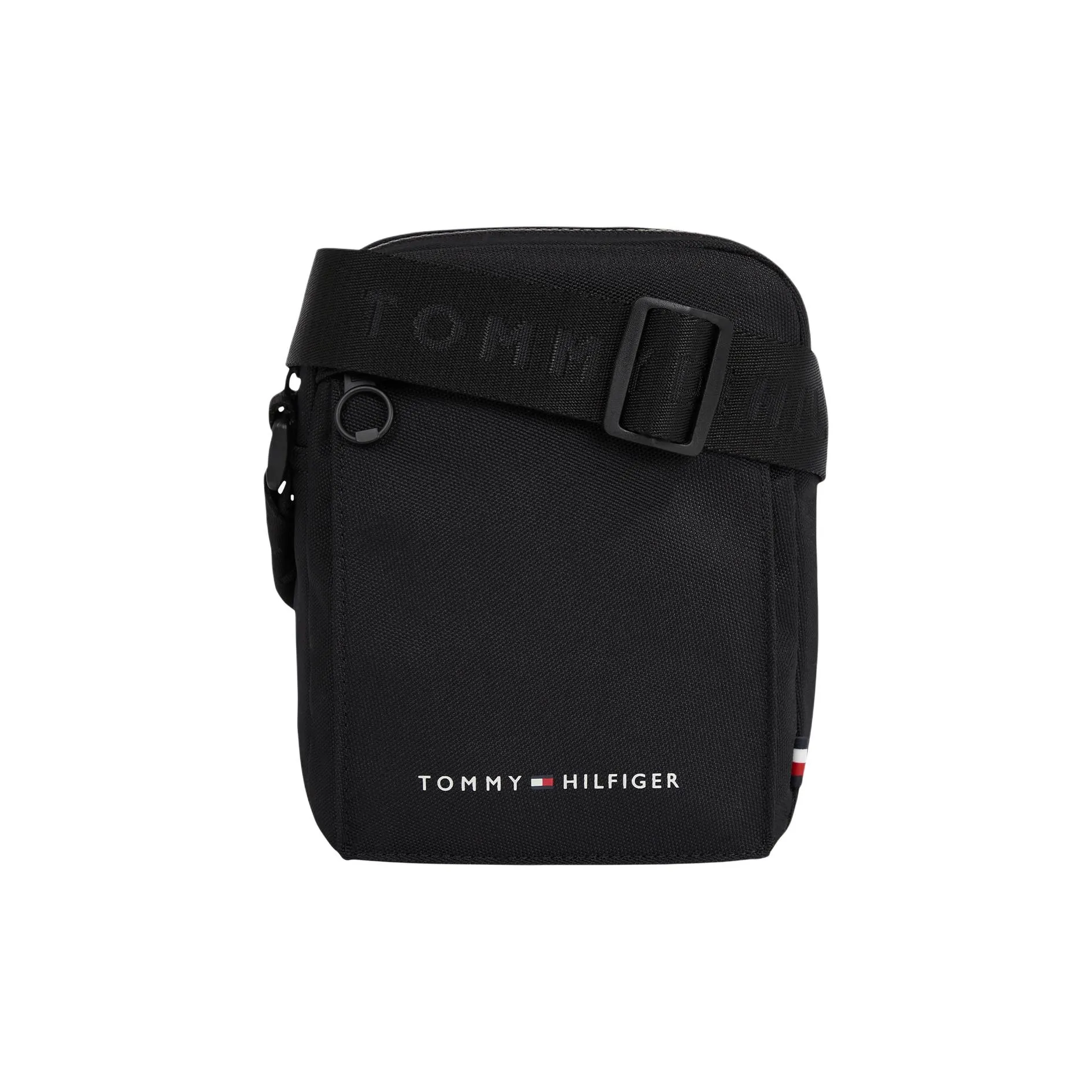 Tommy Hilfiger Polyester Shoulder Bag, Crossbody Bag Regular Unisex Black
