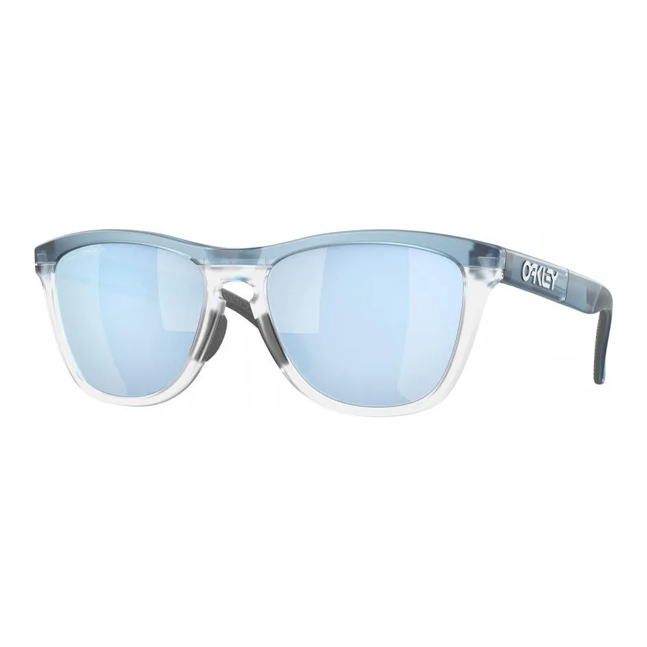 Oakley Injection Molded Round Sunglasses Men's Blue