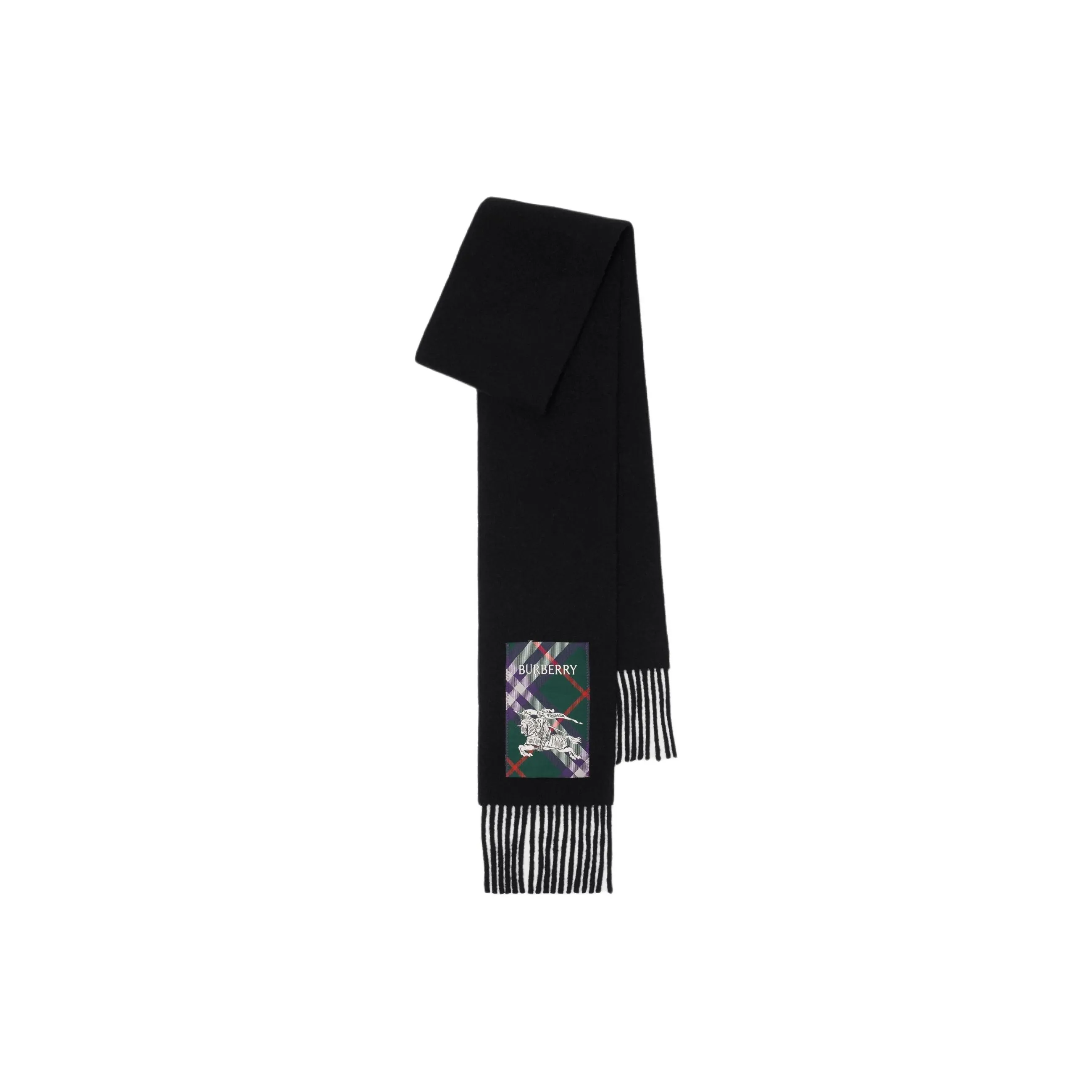 Burberry Check label Cashmere Scarf