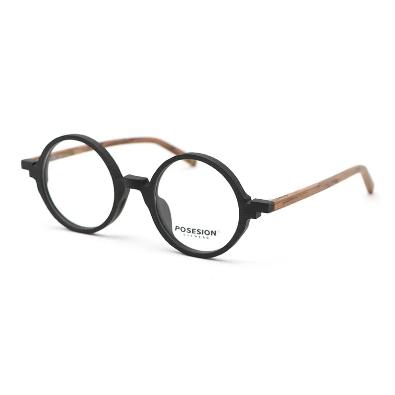 POSESION Пластиковая оправа Круглые Оправы для очков Унисекс