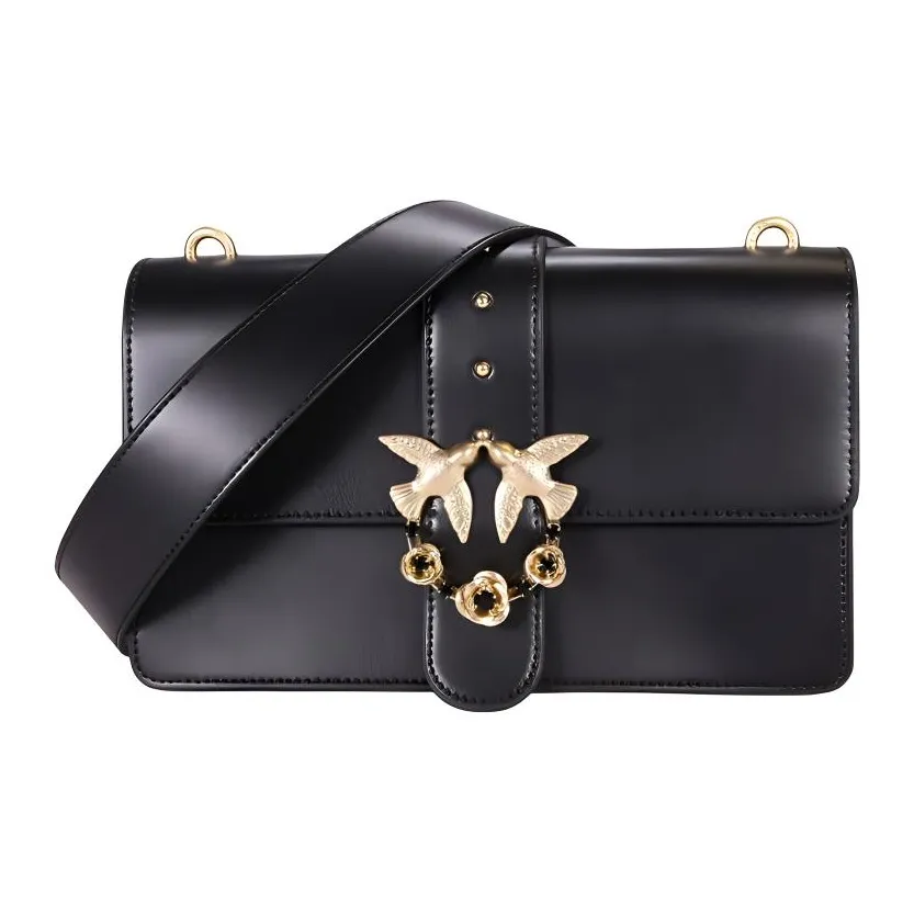PINKO Коровья кожа Классическая сумка Swallow Сумка через плечо Маленькая Женская