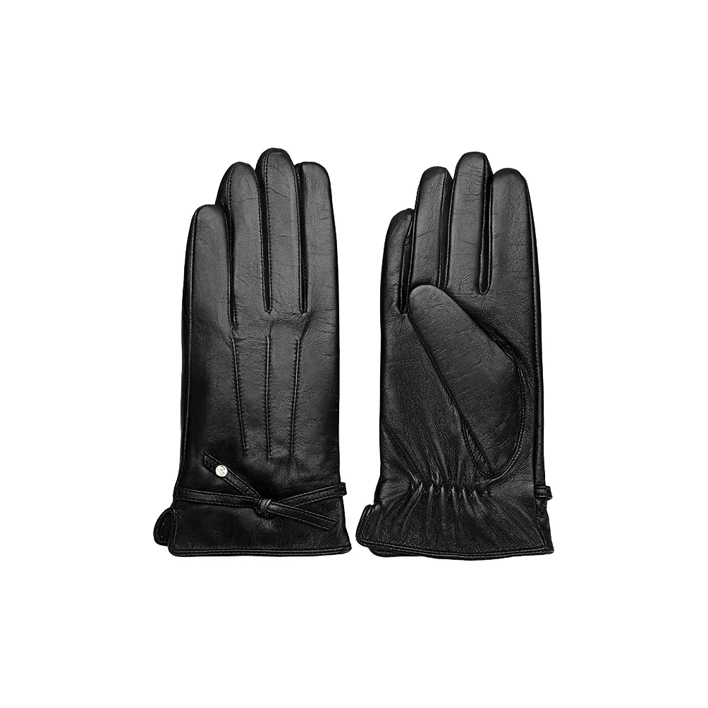 PIERRE CARDIN Sheepskin Перчатки Женские Черные