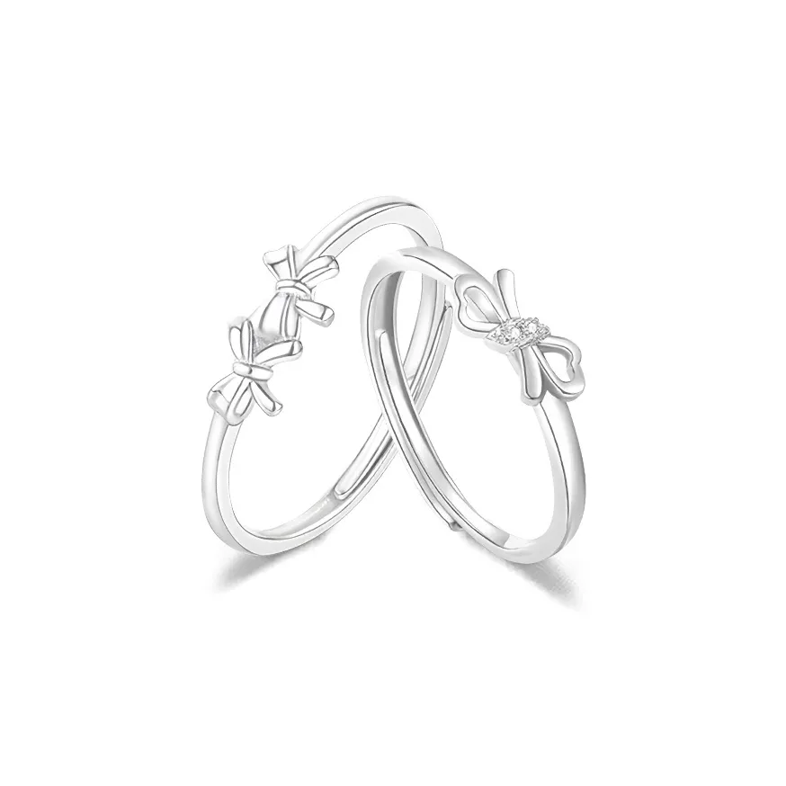 FORCHI Zircon Rings Unisex Anniversary Women's Gift