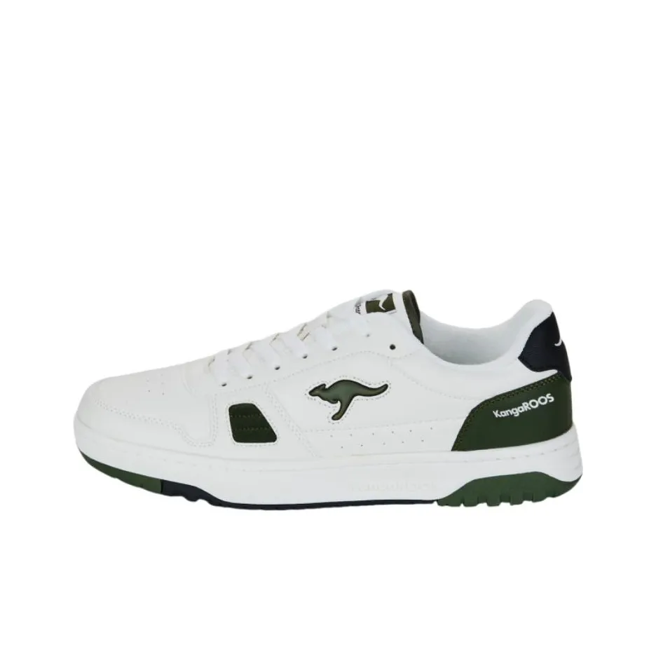 KangaROOS Anti-Slip Wear-Resistant Low-Top Casual Shoes Men's White