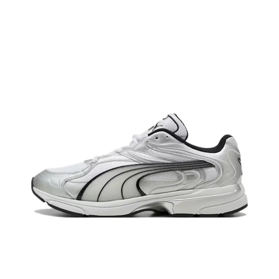 PUMA EXTOS Low Топ Casual Унисекс Silver White