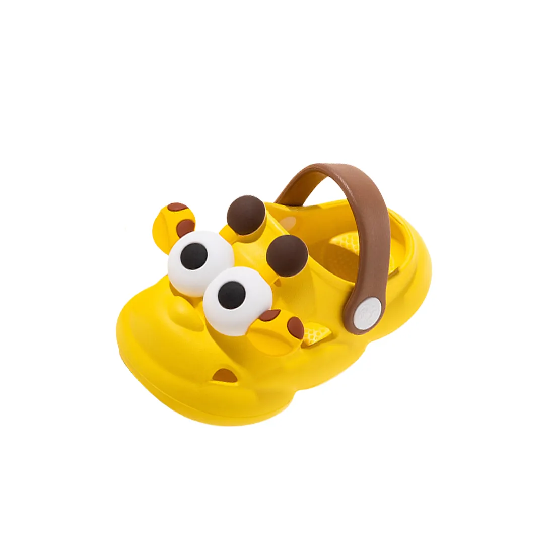 Infant And Toddler Fawn Miri EVA Cartoon Pattern Anti Slip Wear Resistant Kids Clogs