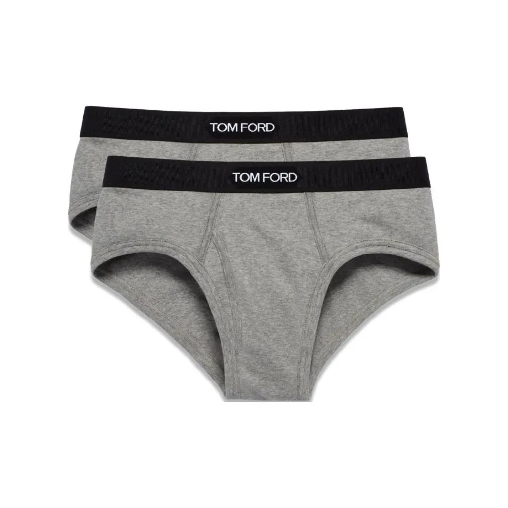 TOM FORD Pack Of Two Logo Waistband Briefs