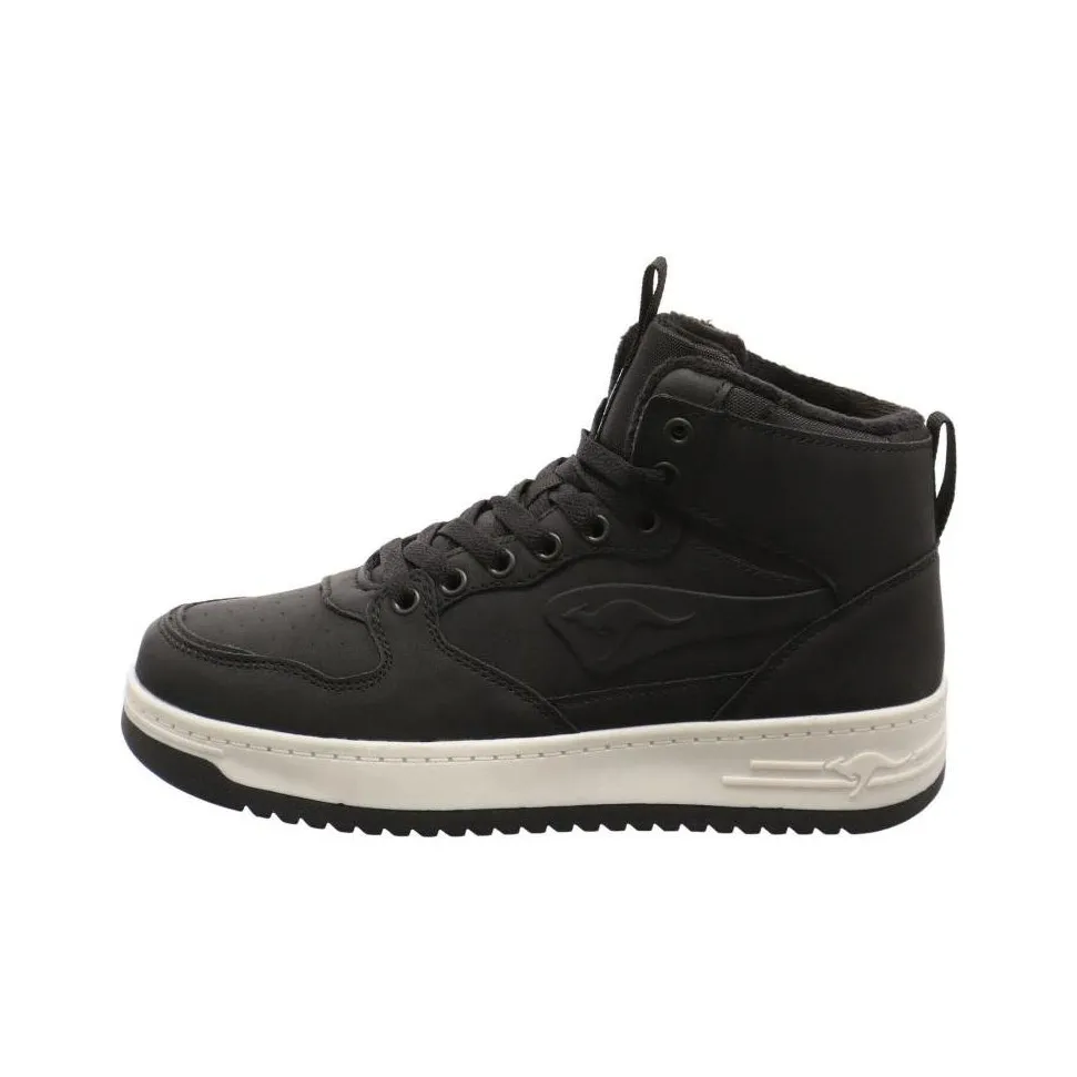 KangaROOS Anti Slip Wear Resistant High Top Skateboard Shoes japan Women's Black
