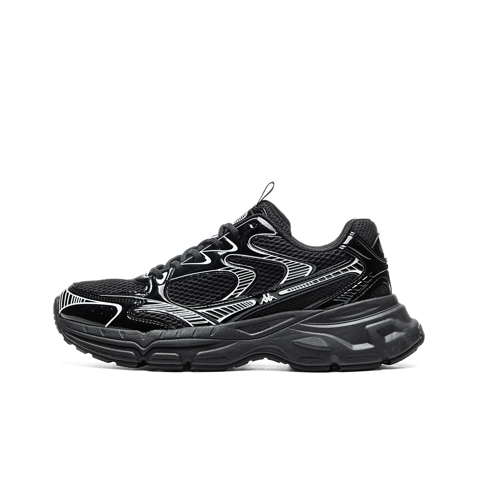 Kappa Runner Black White
