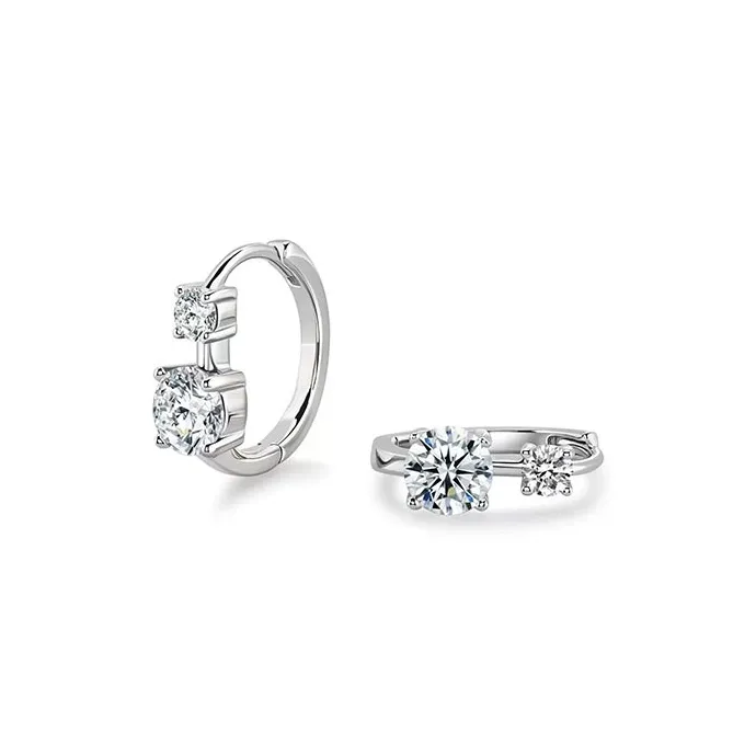 CARAT'S DIARY Alloy Earrings Women's