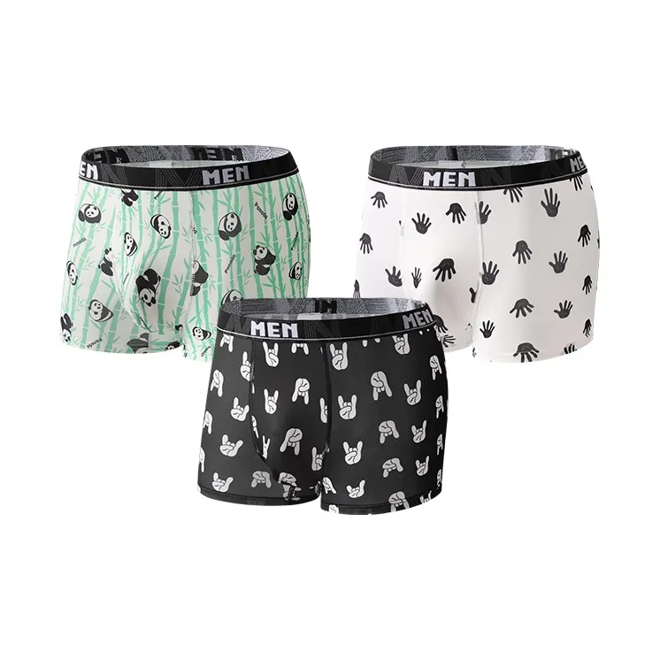 Qiao Ni Tong Underpants Men's 3 Pack
