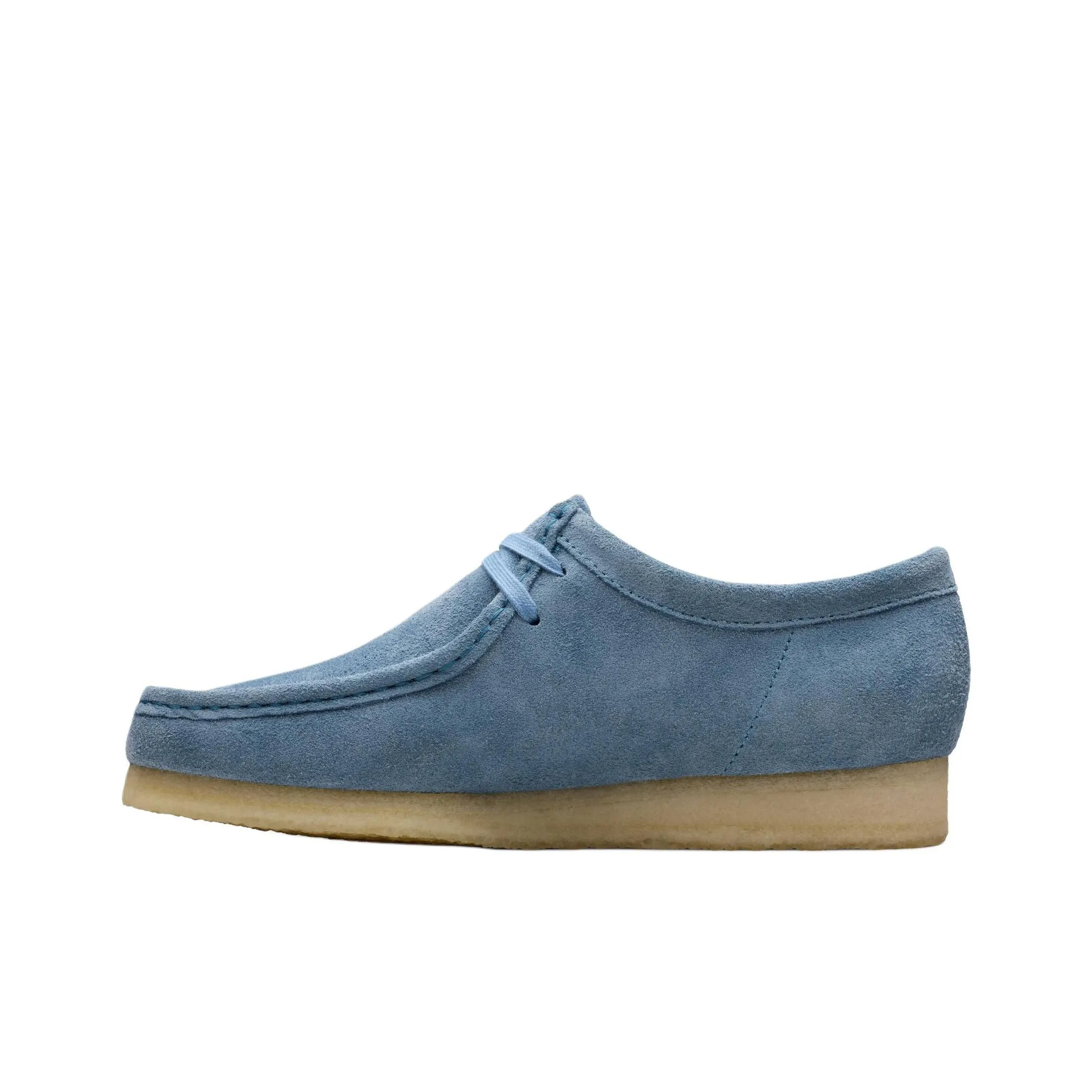 Clarks Wallabee Casual Shoes Men's Marine Blue
