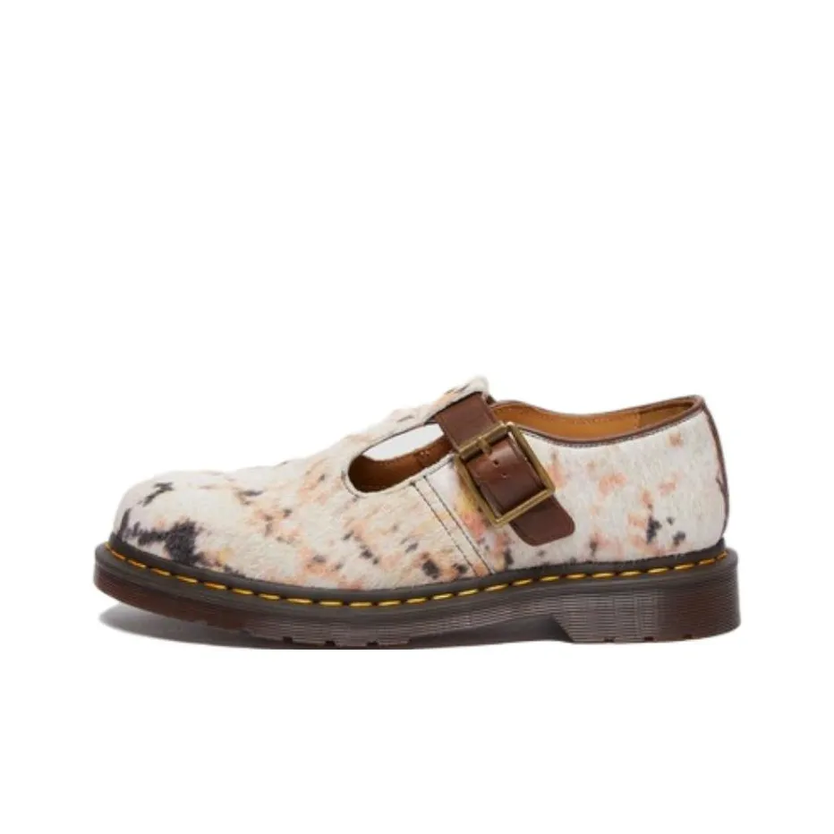Dr.Martens T Bar Casual Женские Бежевый Коричневый